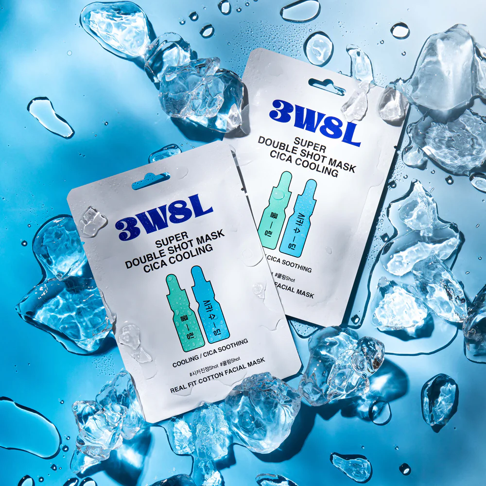 [3W8L] Super Double Shot Mask Cica Cooling 27ml - Image 5