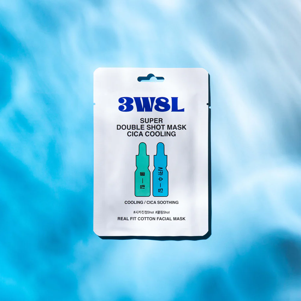[3W8L] Super Double Shot Mask Cica Cooling 27ml - Image 6
