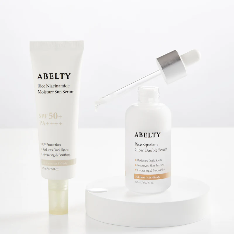 [Abelty] Rice Squalane Glow Double Serum 50ml - Image 16