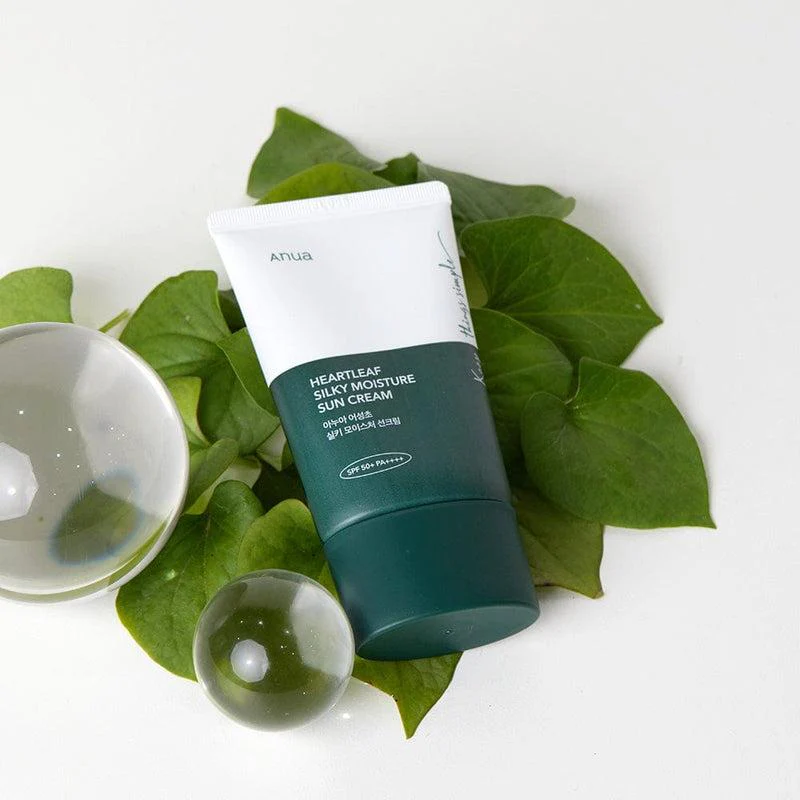 [Anua] HEARTLEAF SILKY MOISTURE SUNSCREEN 50ml - Image 3