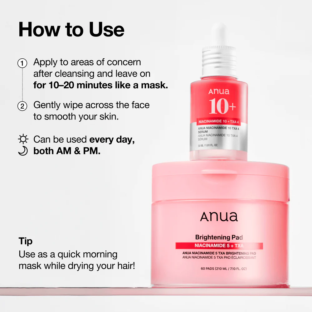 [Anua] Niacinamide 5 Txa Brightening Pad 60ea - Image 4