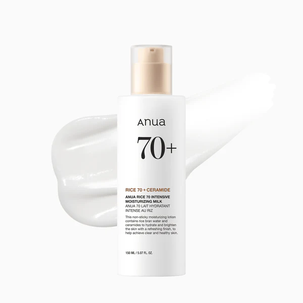 [Anua] RICE 70 INTENSIVE MOISTURIZING MILK 150ml - Image 2