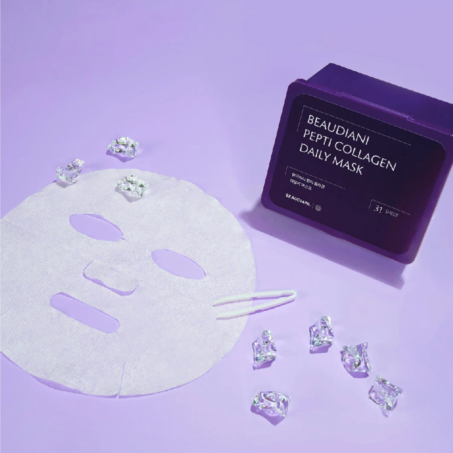 [Beaudiani] Mascarilla diaria con colágeno Pepti 31 unidades - Image 8