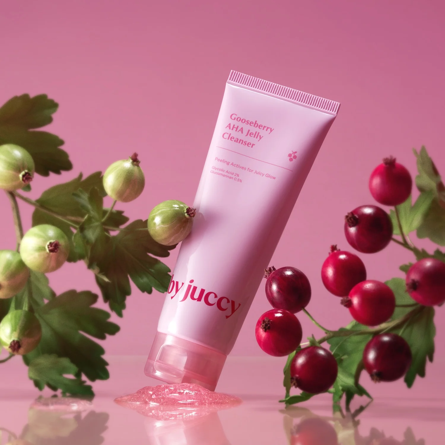 [By juccy] Gooseberry AHA Jelly Cleanser 120ml - Image 3