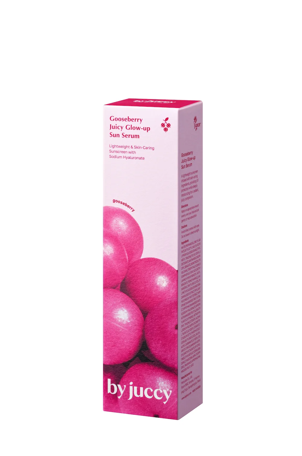 [By juccy] Gooseberry Juicy Glow up Sun Serum 50ml - Image 2