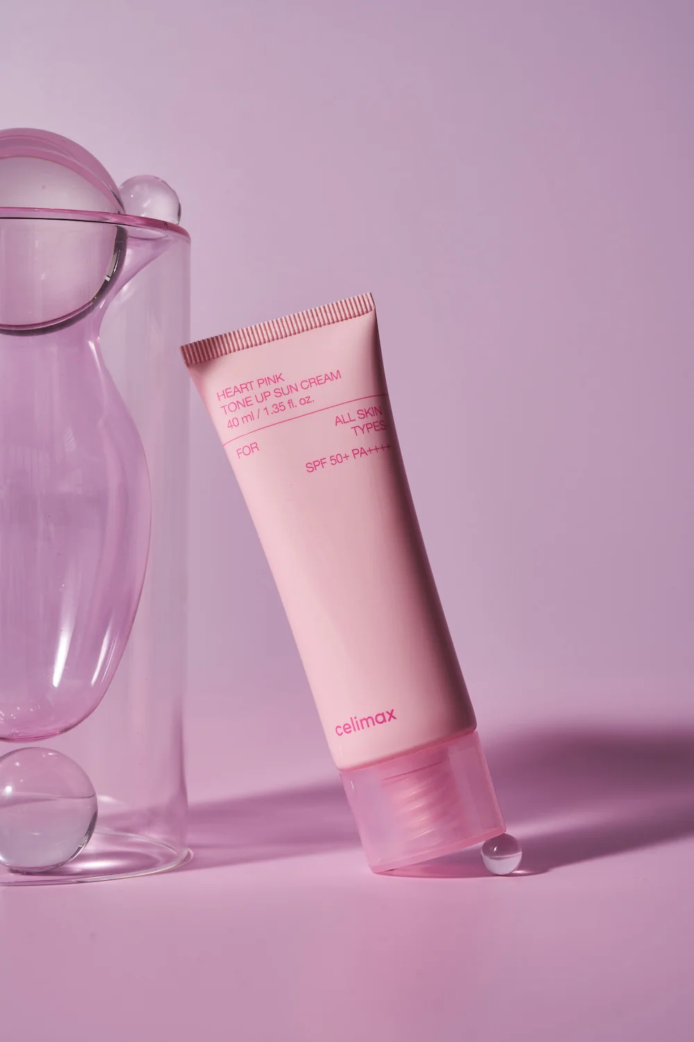 [celimax] HEART PINK TONE UP SUN CREAM 40ml - Image 22