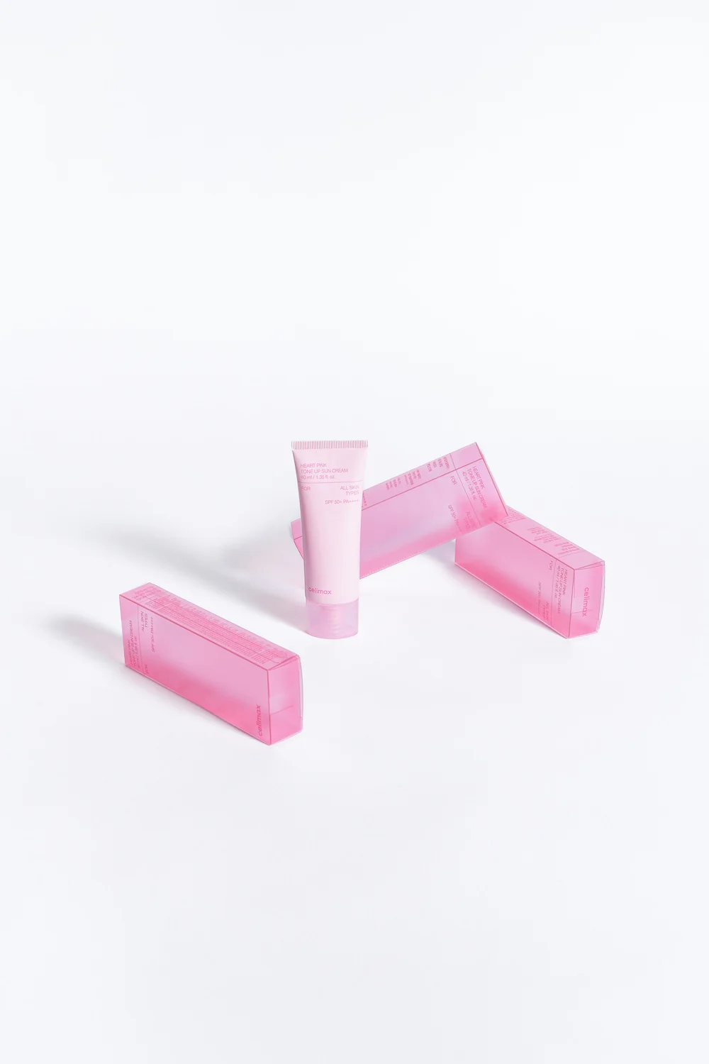 [celimax] HEART PINK TONE UP SUN CREAM 40ml - Image 4