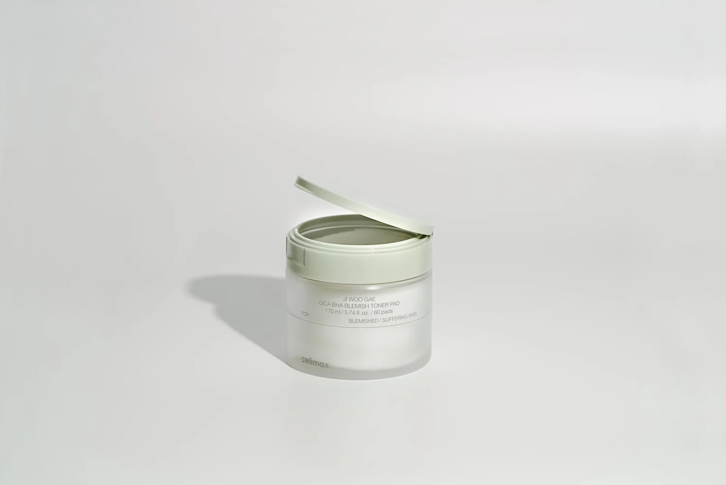 [celimax] Ji Woo Gae Cica BHA Blemish Toner Pad 60pad - Image 20