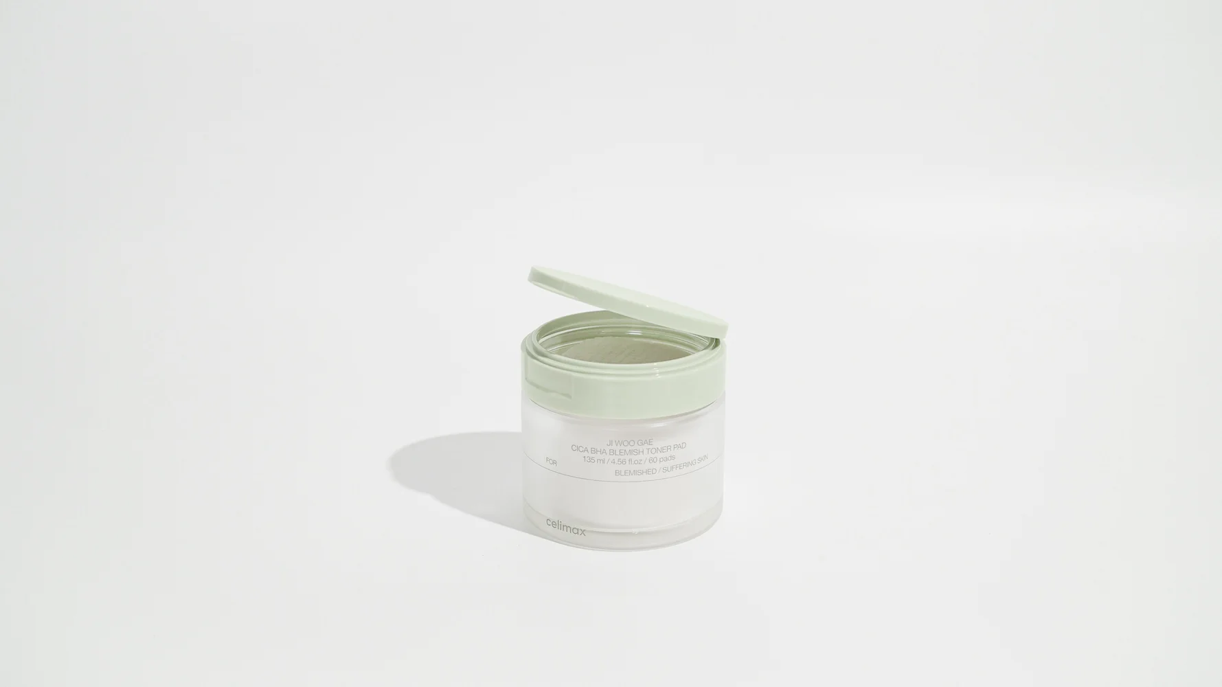 [celimax] Ji Woo Gae Cica BHA Blemish Toner Pad 60pad - Image 22