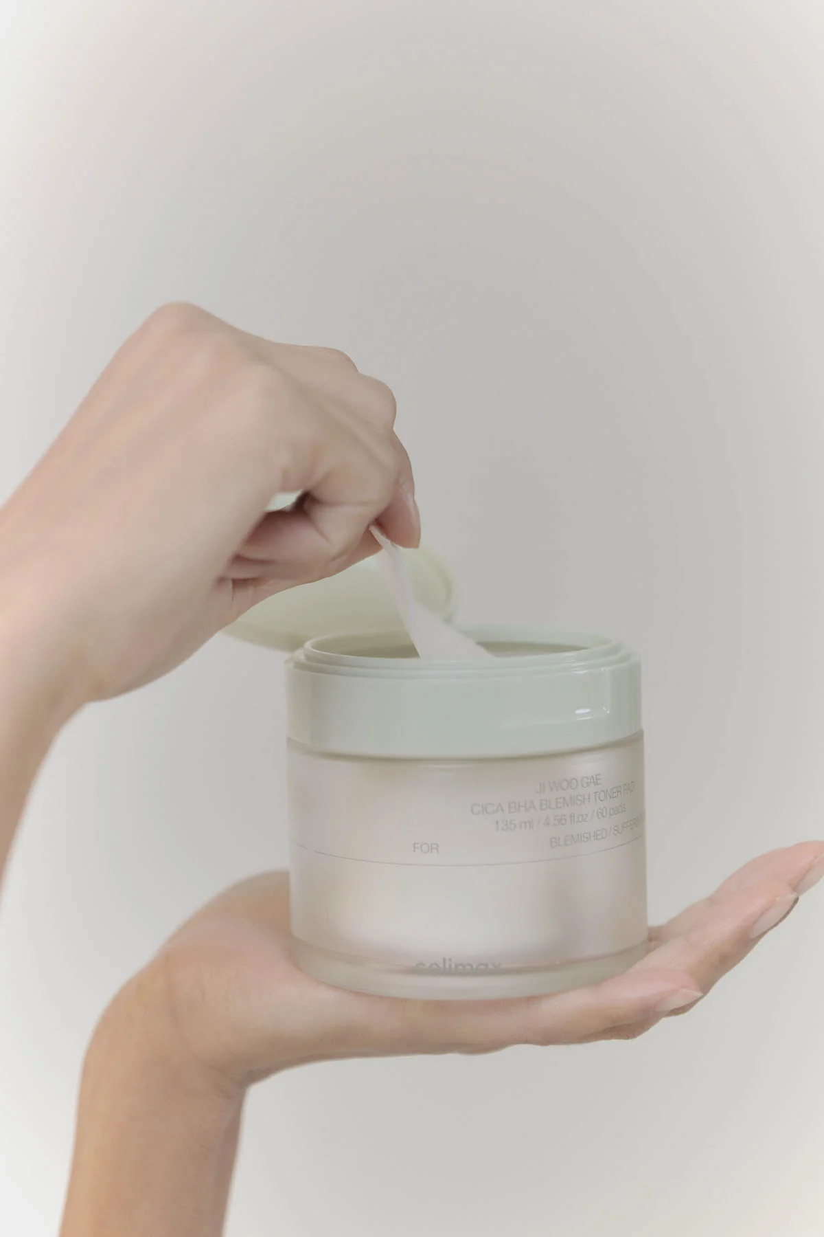 [celimax] Ji Woo Gae Cica BHA Blemish Toner Pad 60pad - Image 7