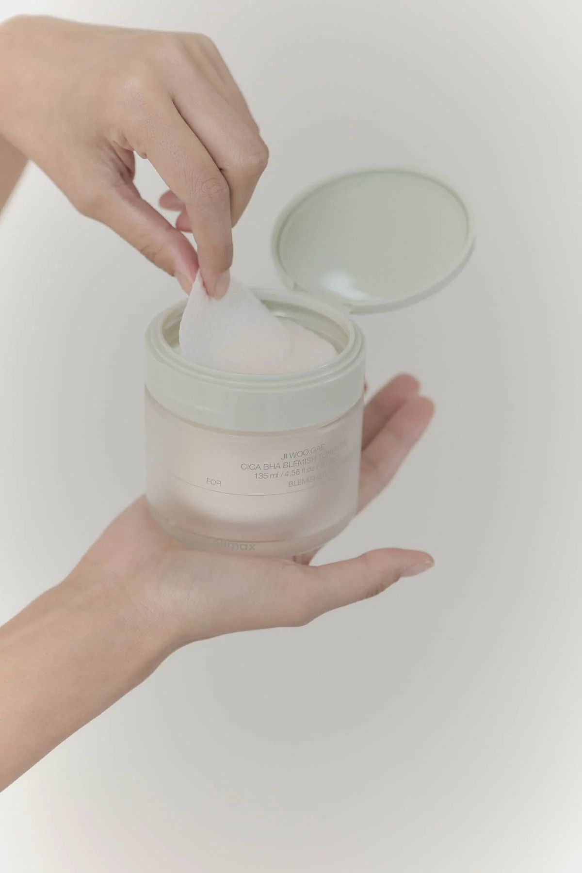 [celimax] Ji Woo Gae Cica BHA Blemish Toner Pad 60pad - Image 8
