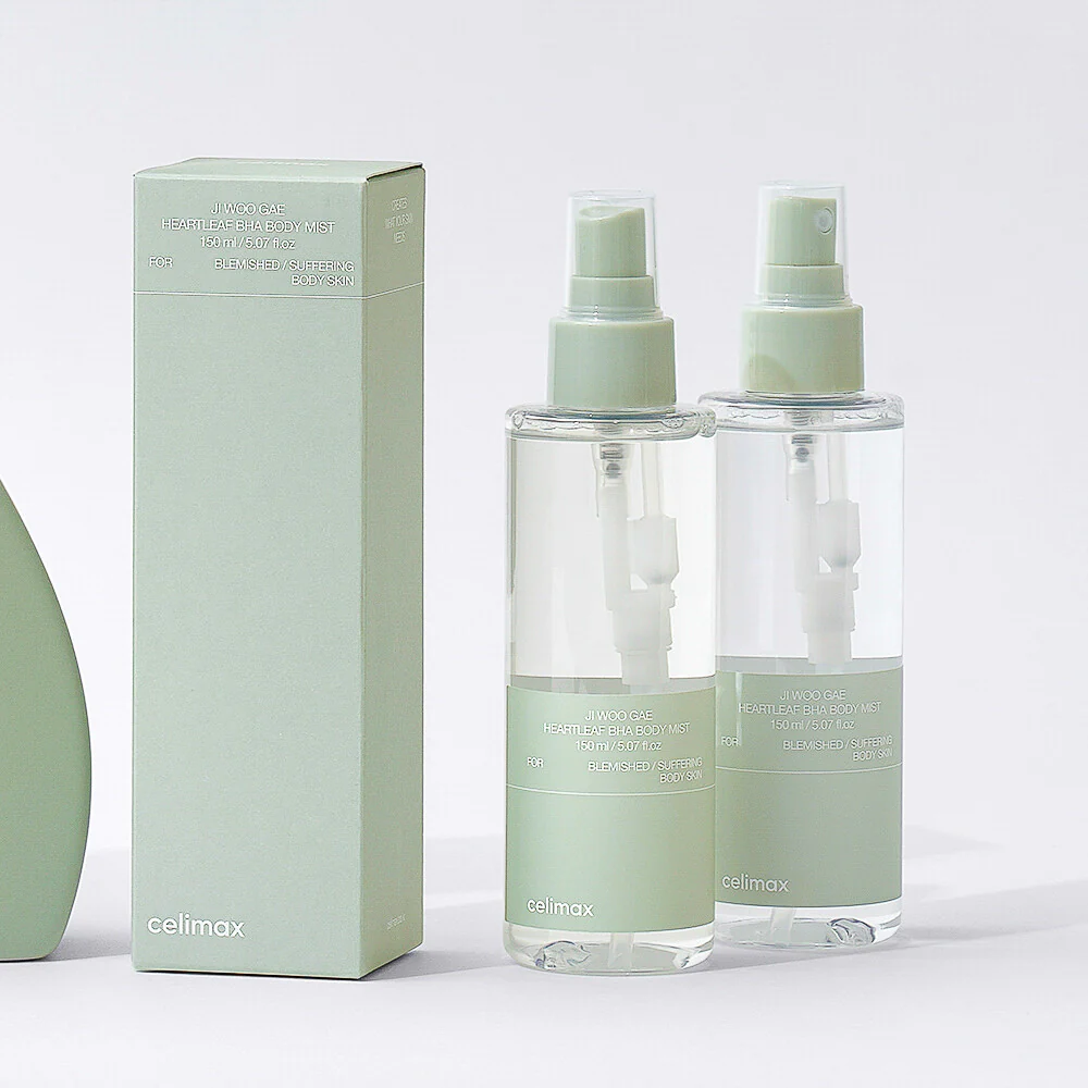 [celimax] JI WOO GAE HEARTLEAF BHA BODY MIST 150ml - Image 3