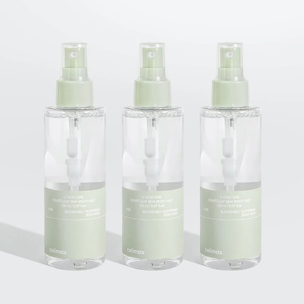 [celimax] JI WOO GAE HEARTLEAF BHA BODY MIST 150ml - Image 4