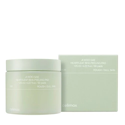 [celimax] Ji Woo Gae Heartleaf BHA Peeling Pad 60pad - Image 3