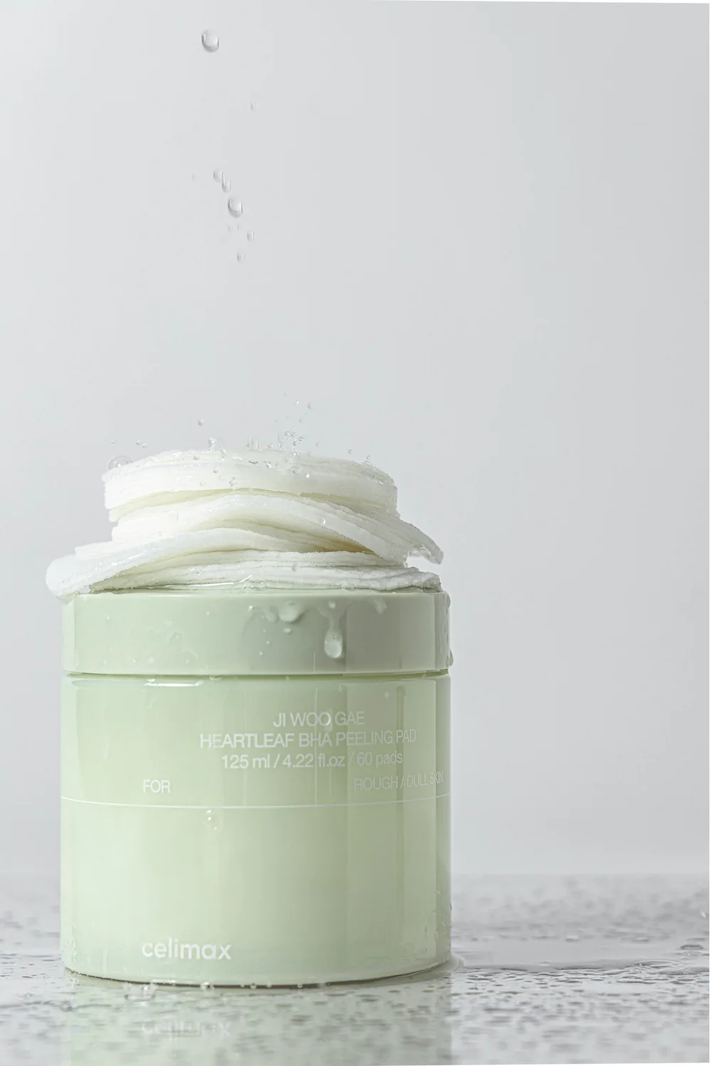 [celimax] Ji Woo Gae Heartleaf BHA Peeling Pad 60pad - Image 8