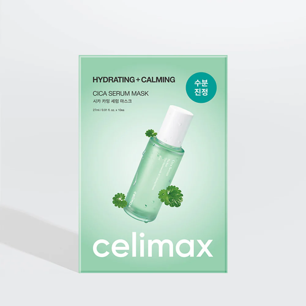 [celimax] The Real Cica Calming Serum Mask 10ea - Image 3