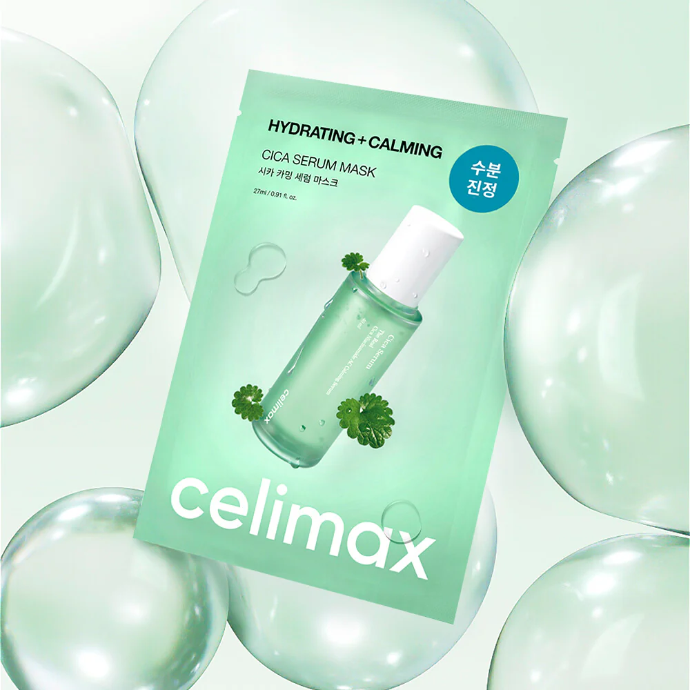 [celimax] The Real Cica Calming Serum Mask 1ea - Image 4
