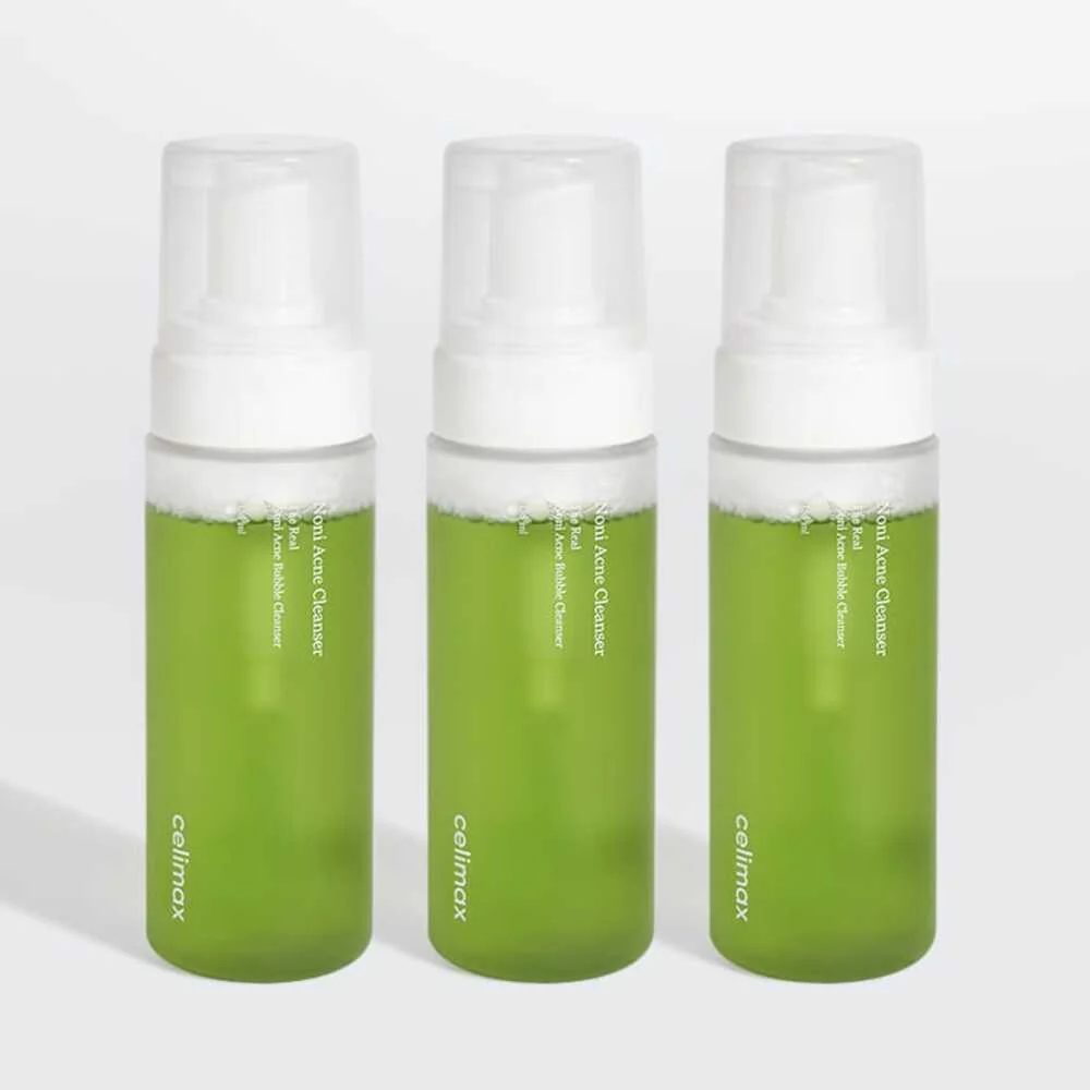 [celimax] The Real Noni Acne Bubble Cleanser 155ml - Image 17