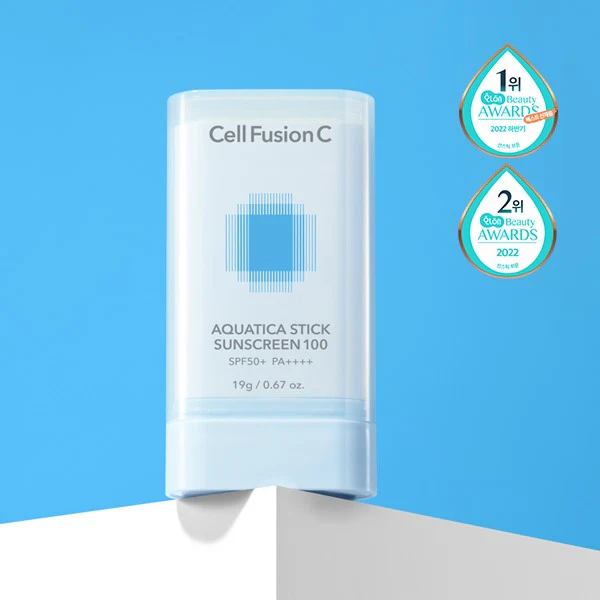 [CellFusionC] Aquatica Stick Sunscreen 100 SPF50+/PA++++ 19g - Image 4