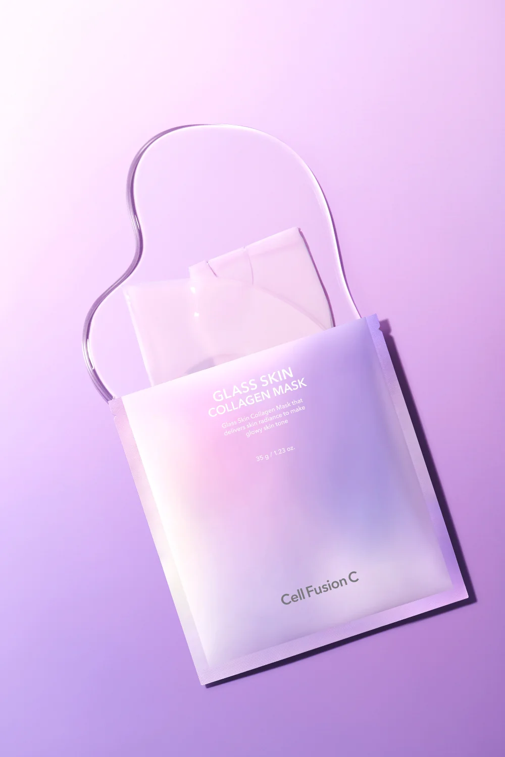 [CellFusionC] Glass Skin Collagen Mask 35g*5ea - Image 3