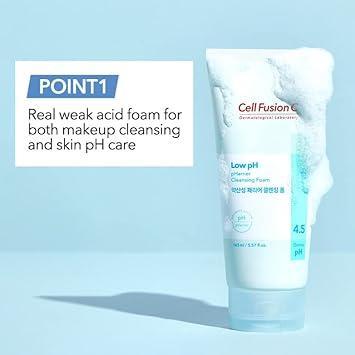 [CellFusionC] Low ph pHarrier Cleansing Foam - 165ml - Image 7