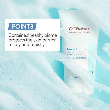 [CellFusionC] Low ph pHarrier Cleansing Foam - 165ml - Image 9