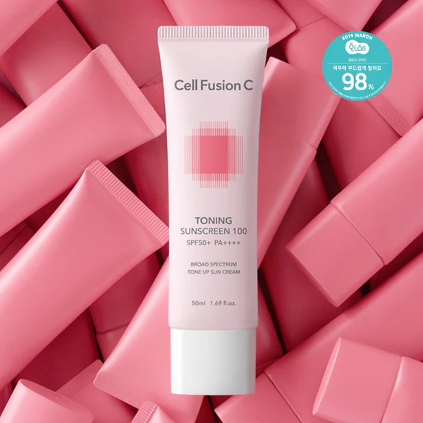 [CellFusionC] Toning Sunscreen 100 SPF50+/PA++++ 50ml - Image 3