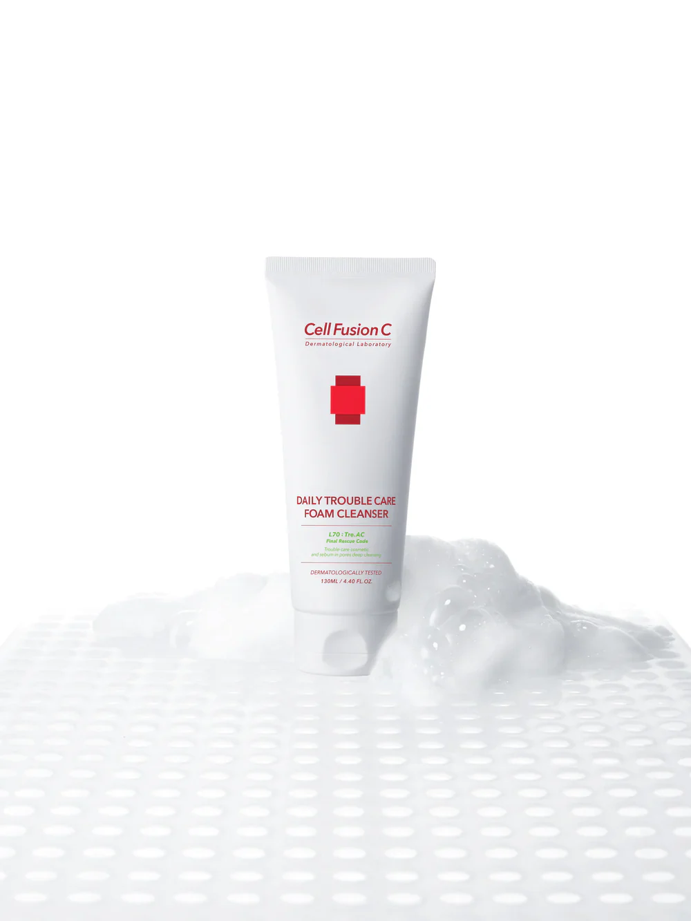 [CellFusionC] TRE.AC Daily Trouble Care Foam Cleanser - 130ml - Image 3