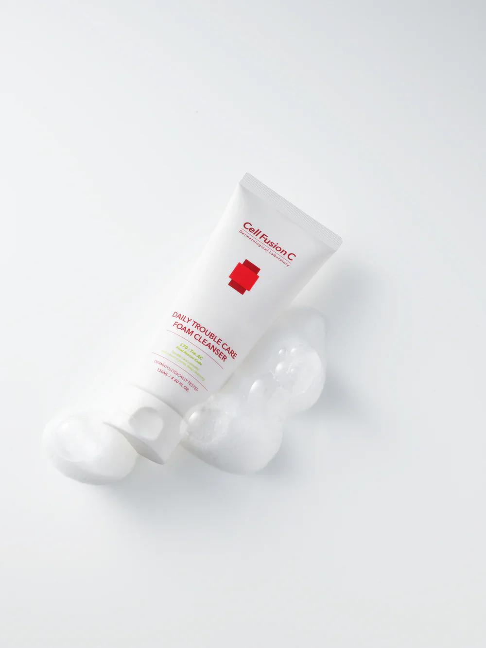 [CellFusionC] TRE.AC Daily Trouble Care Foam Cleanser - 130ml - Image 4