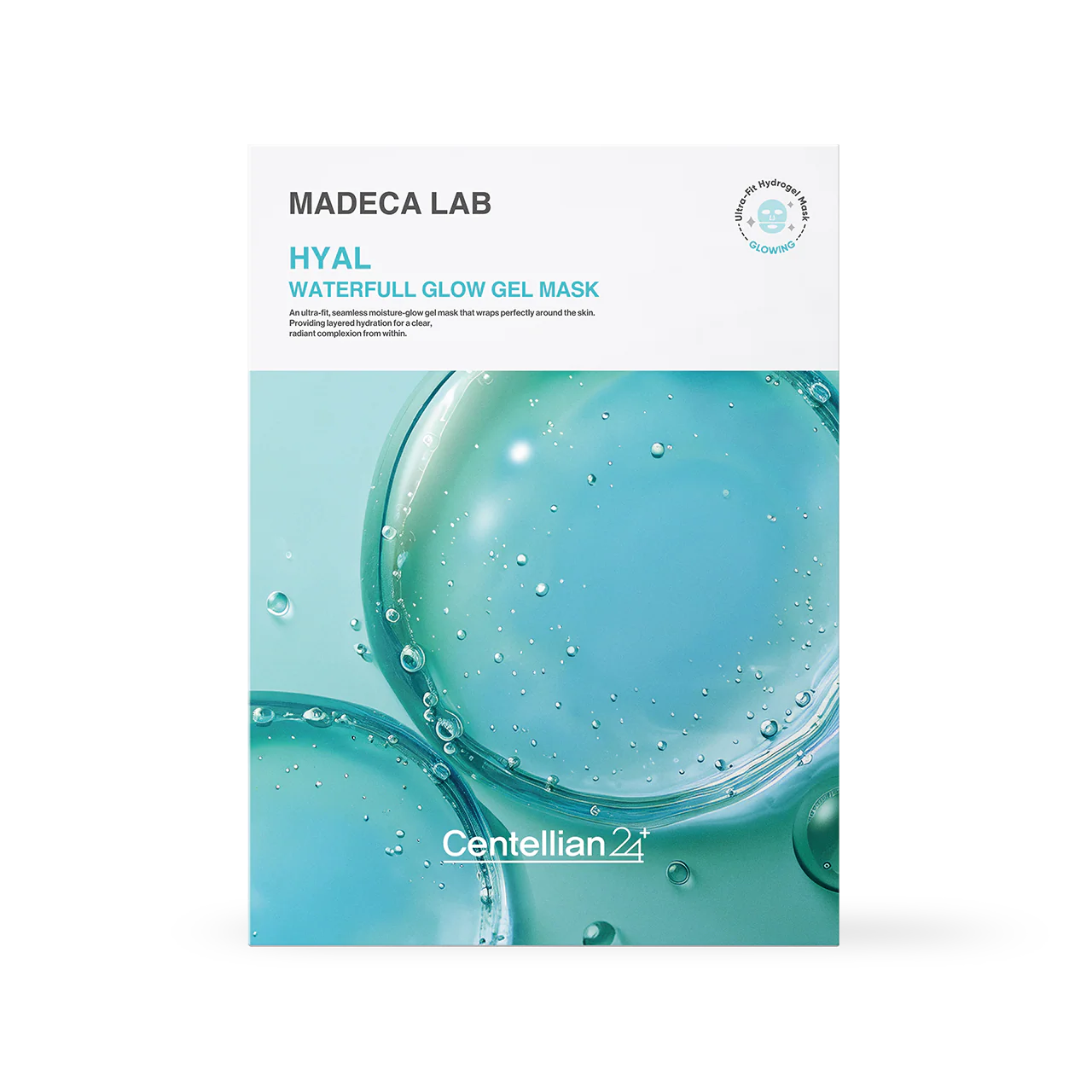 [Centellian24]  Madeca Lab Hyal Waterfull Glow Gel Mask 5ea