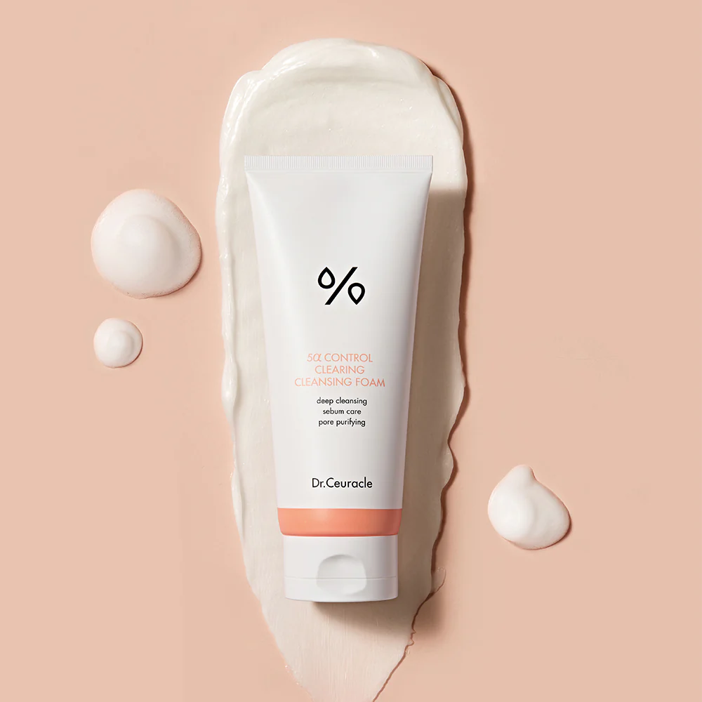 [Dr.Ceuracle] 5α Control Clearing Cleansing Foam 200ml - Image 3