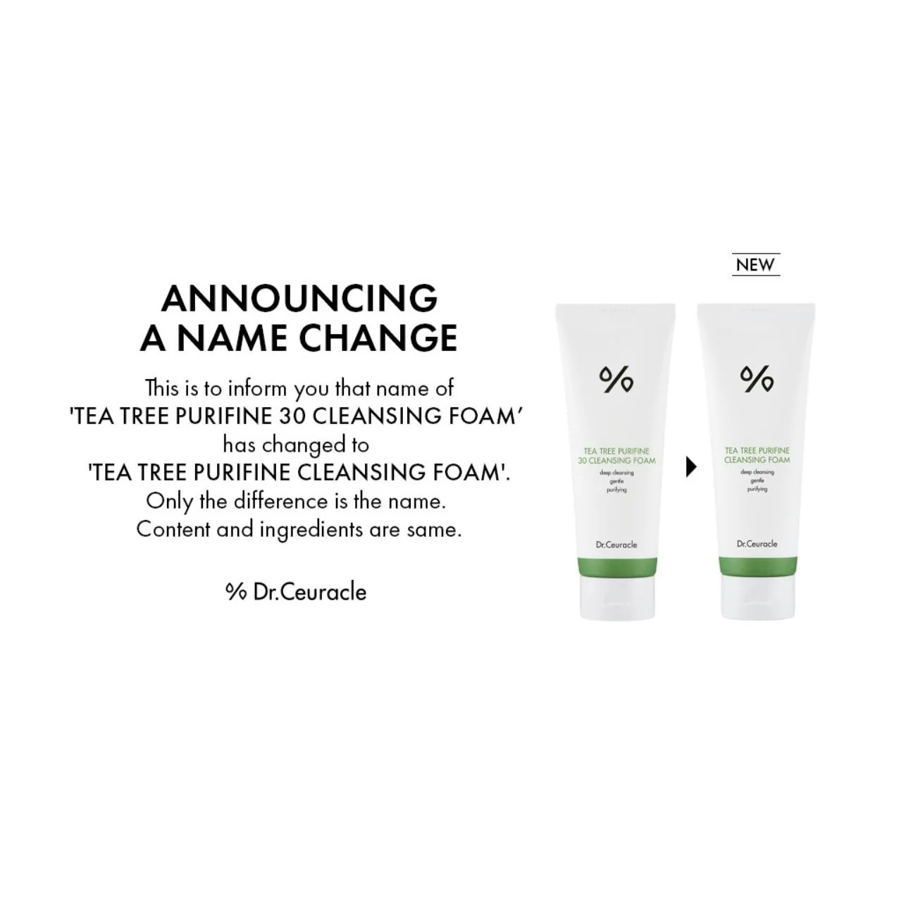 [Dr.Ceuracle] Tea Tree Purifine 30 Cleansing Foam 150g - Image 5