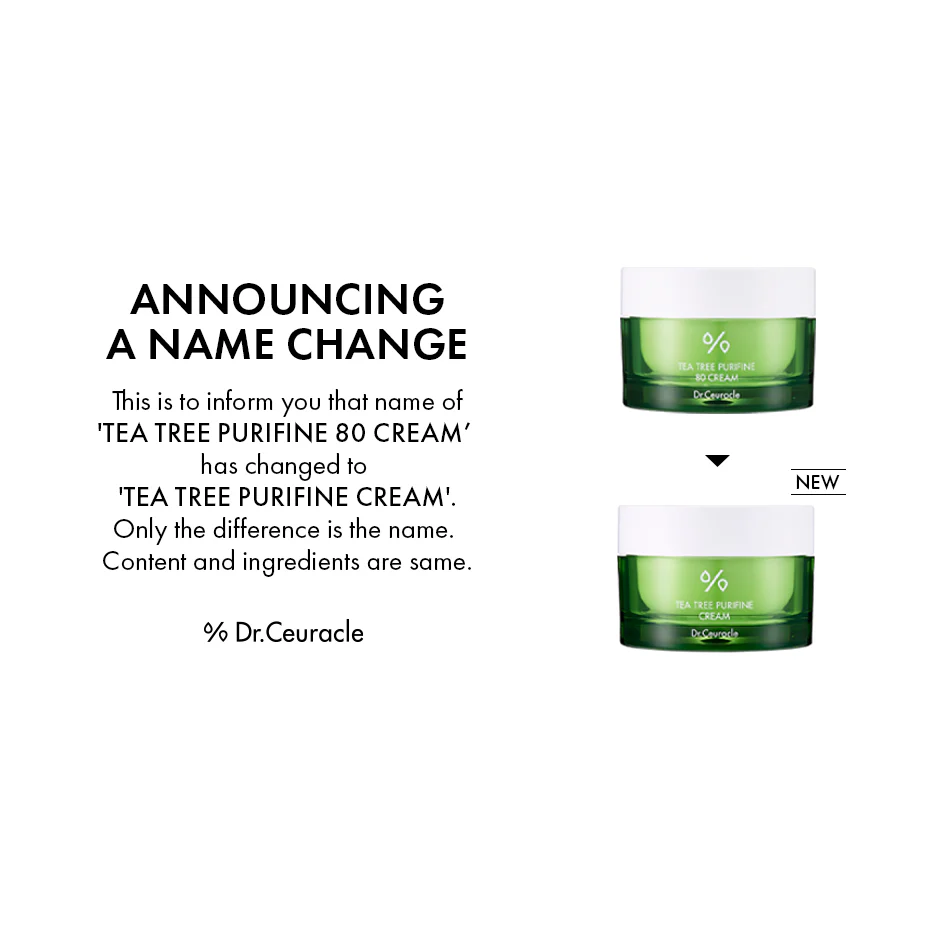 [Dr.Ceuracle] Tea Tree Purifine 80 Cream 50g - Image 6