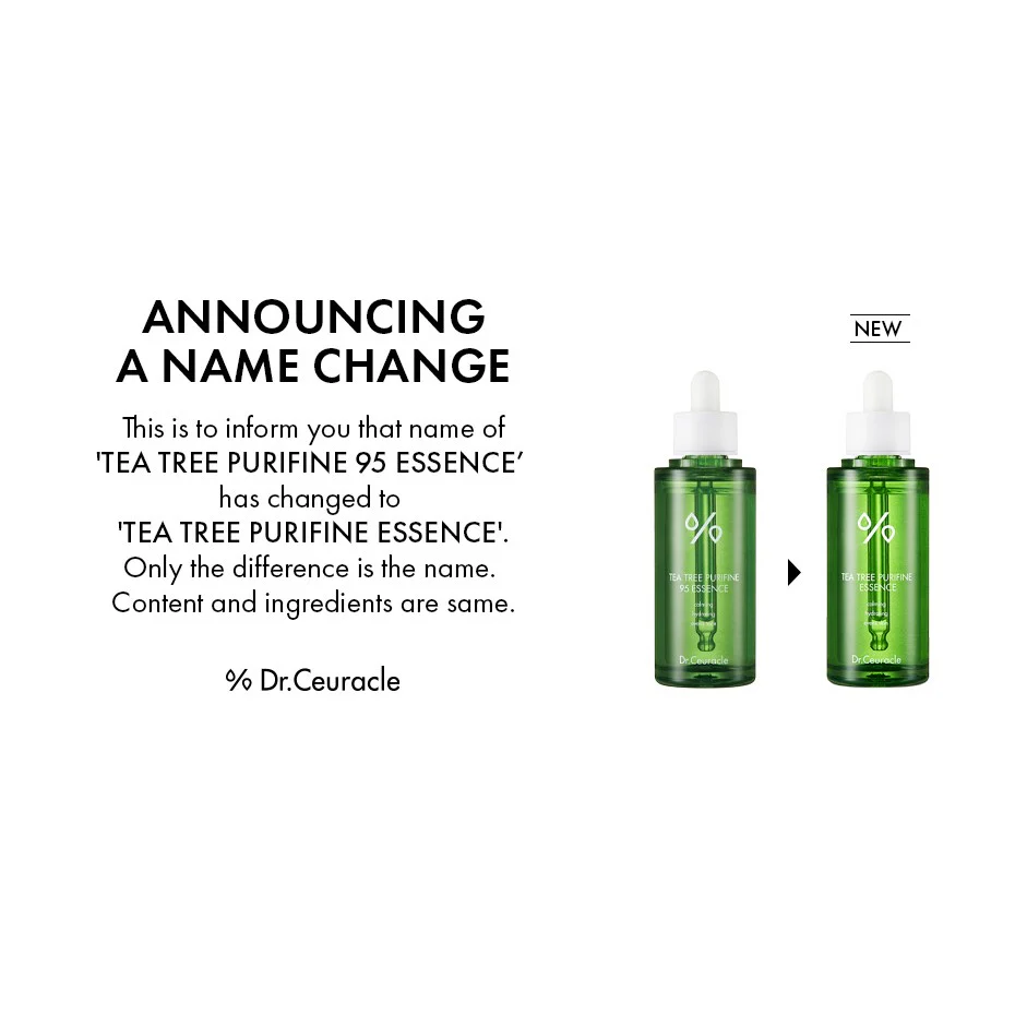 [Dr.Ceuracle] Tea Tree Purifine 95 Essence 50ml - Image 3
