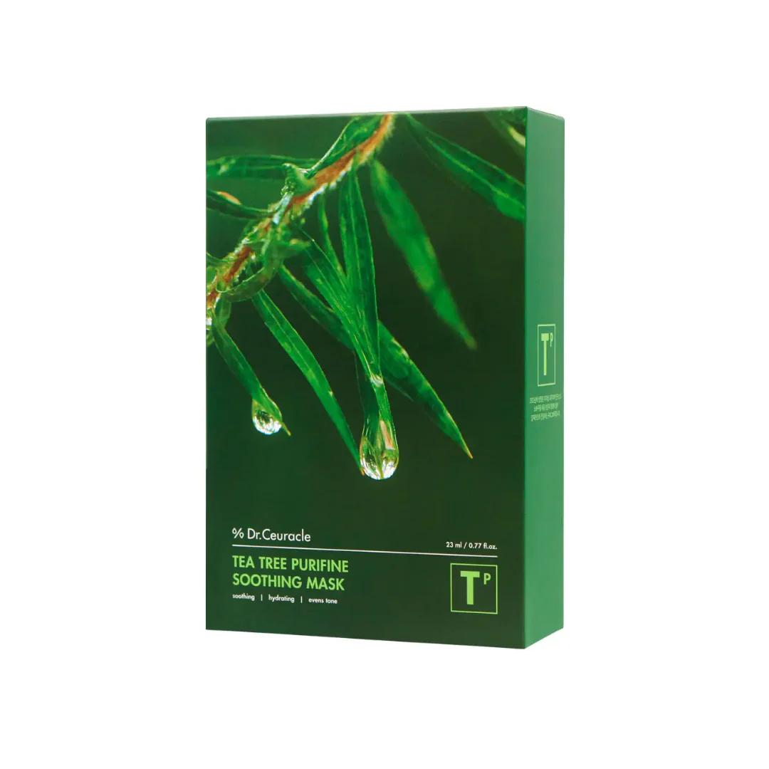 [Dr.Ceuracle] Tea Tree Purifine Soothing Mask 10ea - Image 4