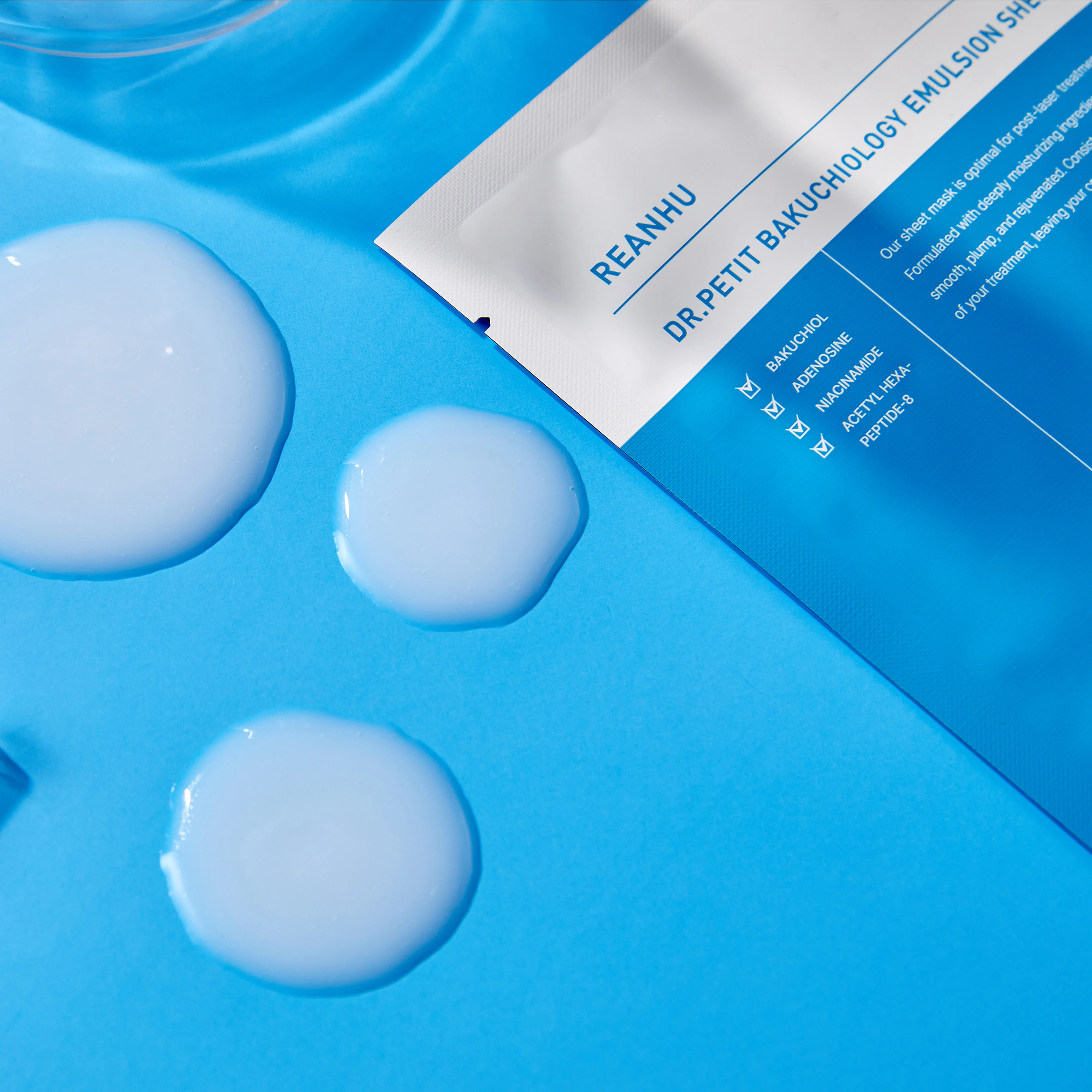 [Dr.petit] Reanhu Bakuchiol Emulsion Sheet Mask 30ml - 3 Size - Image 5