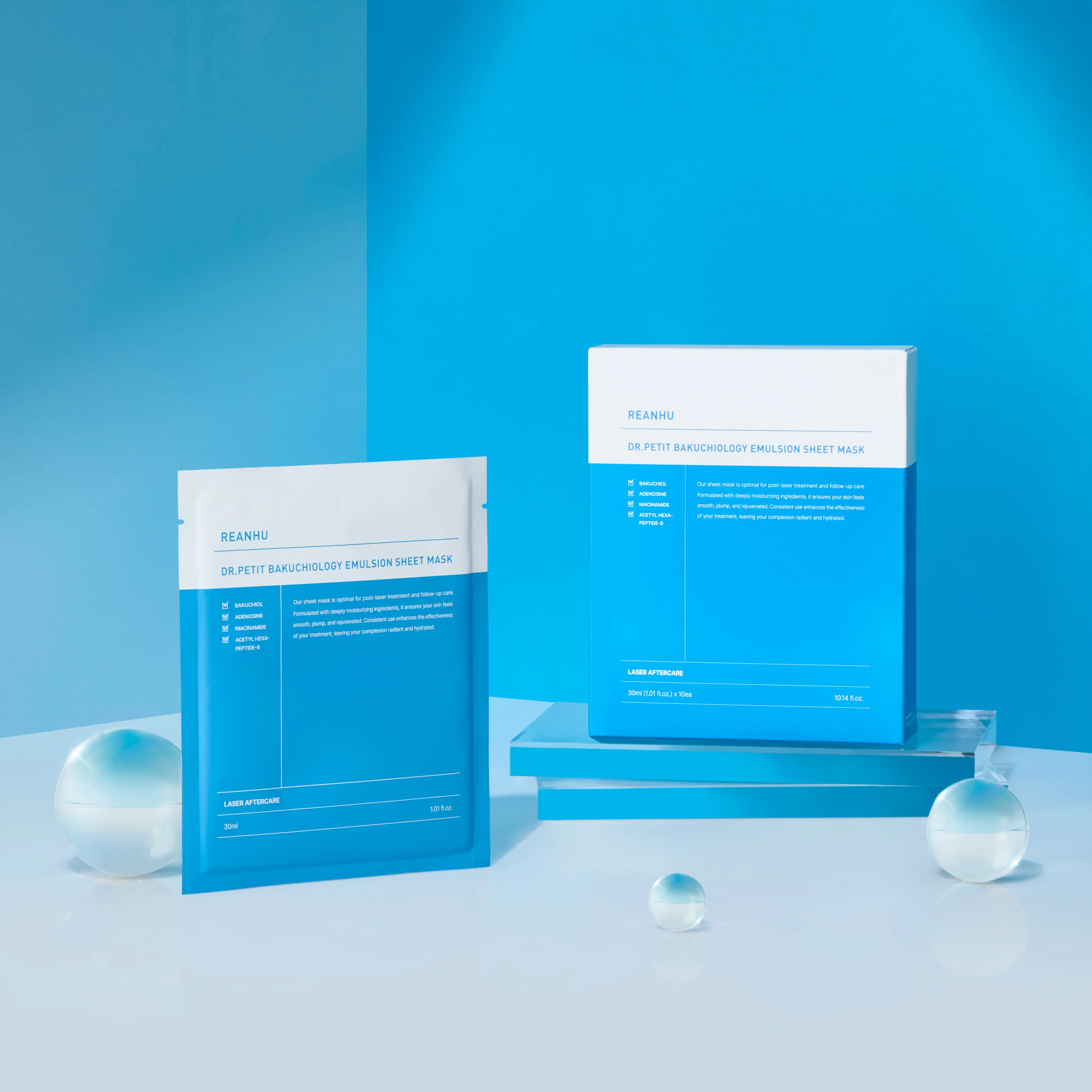 [Dr.petit] Reanhu Bakuchiol Emulsion Sheet Mask 30ml - 3 Size - Image 8