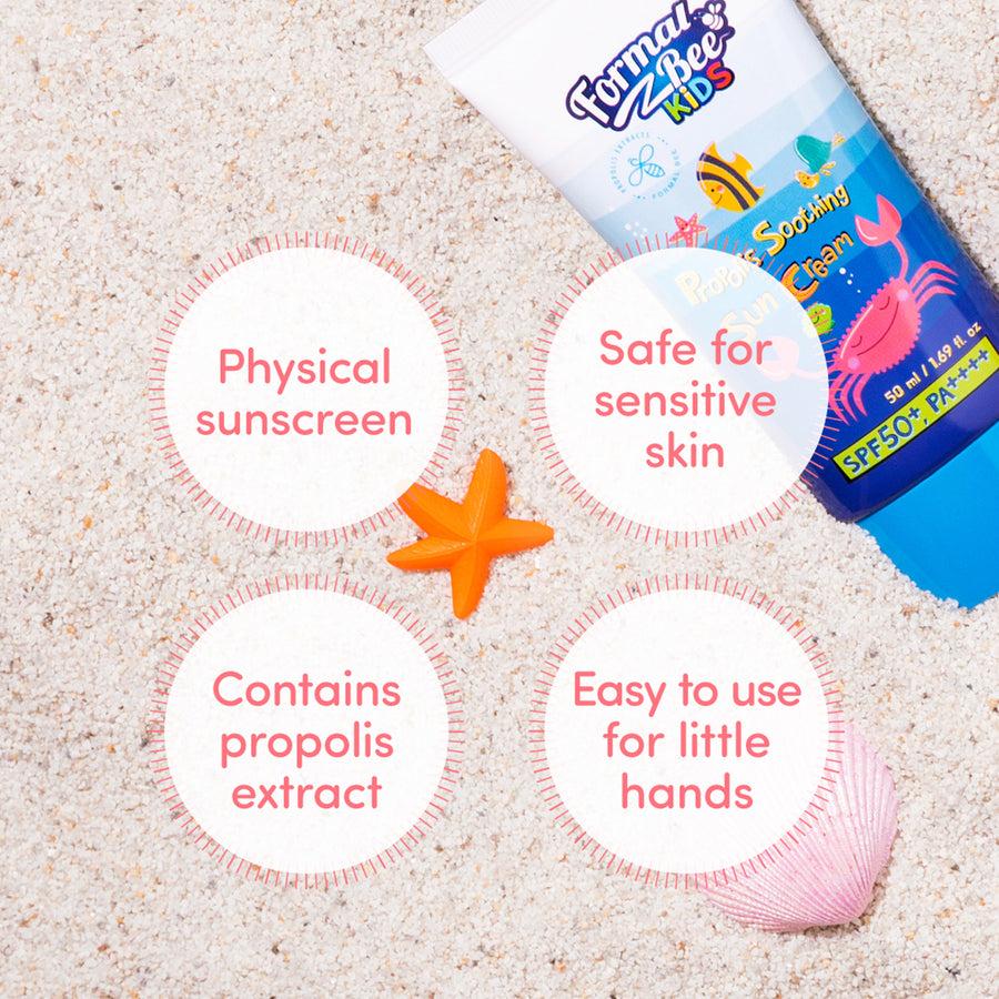 [FormalBeeKids] Propolis Soothing Sun Cream SPF50+ PA++++ 50ml - Image 6