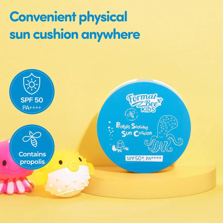 [FormalBeeKids] Propolis Soothing Sun Cushion SPF50+ PA++++ 25g - Image 4