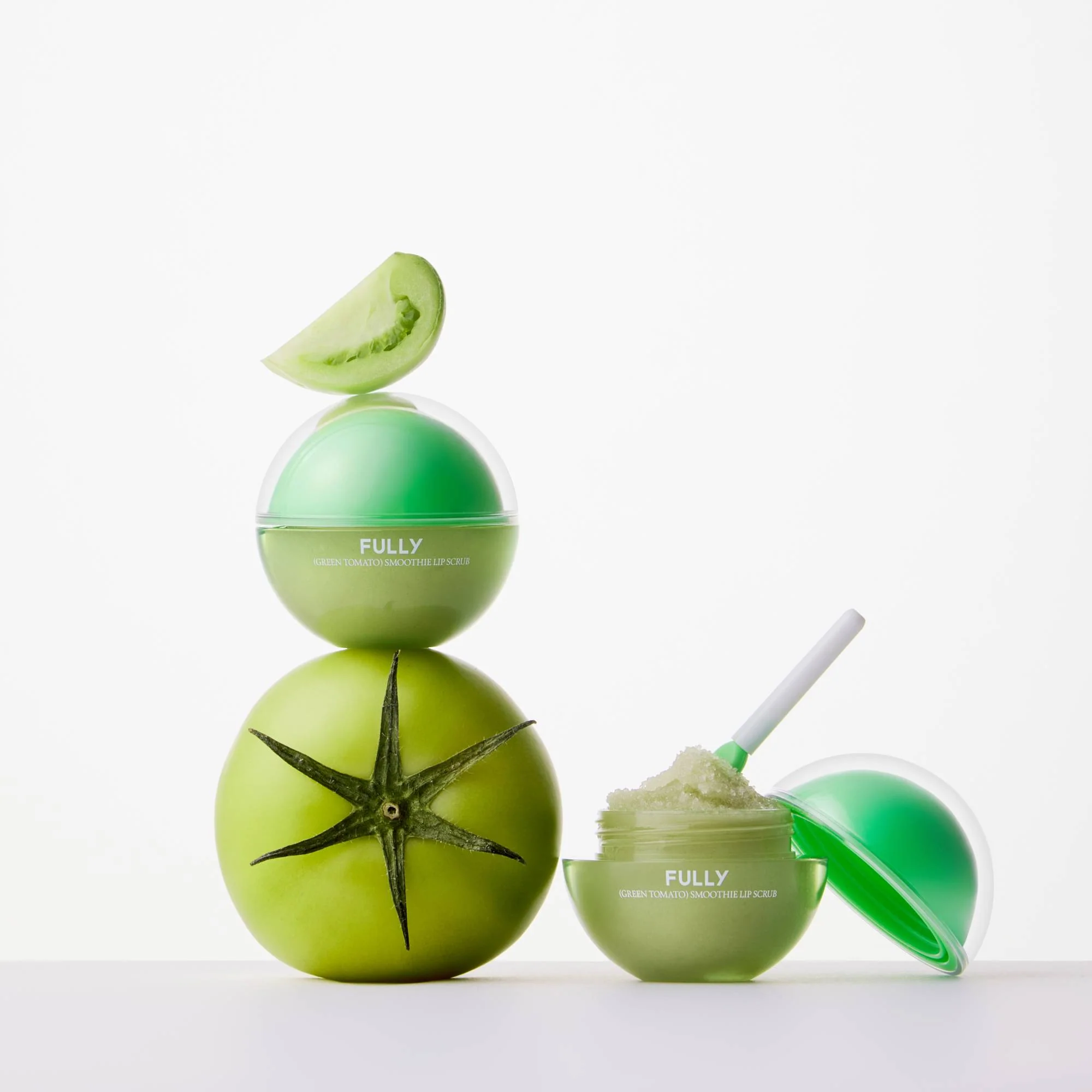 [FULLY] Green Tomato Smoothie Lip Scrub 12g - Image 4