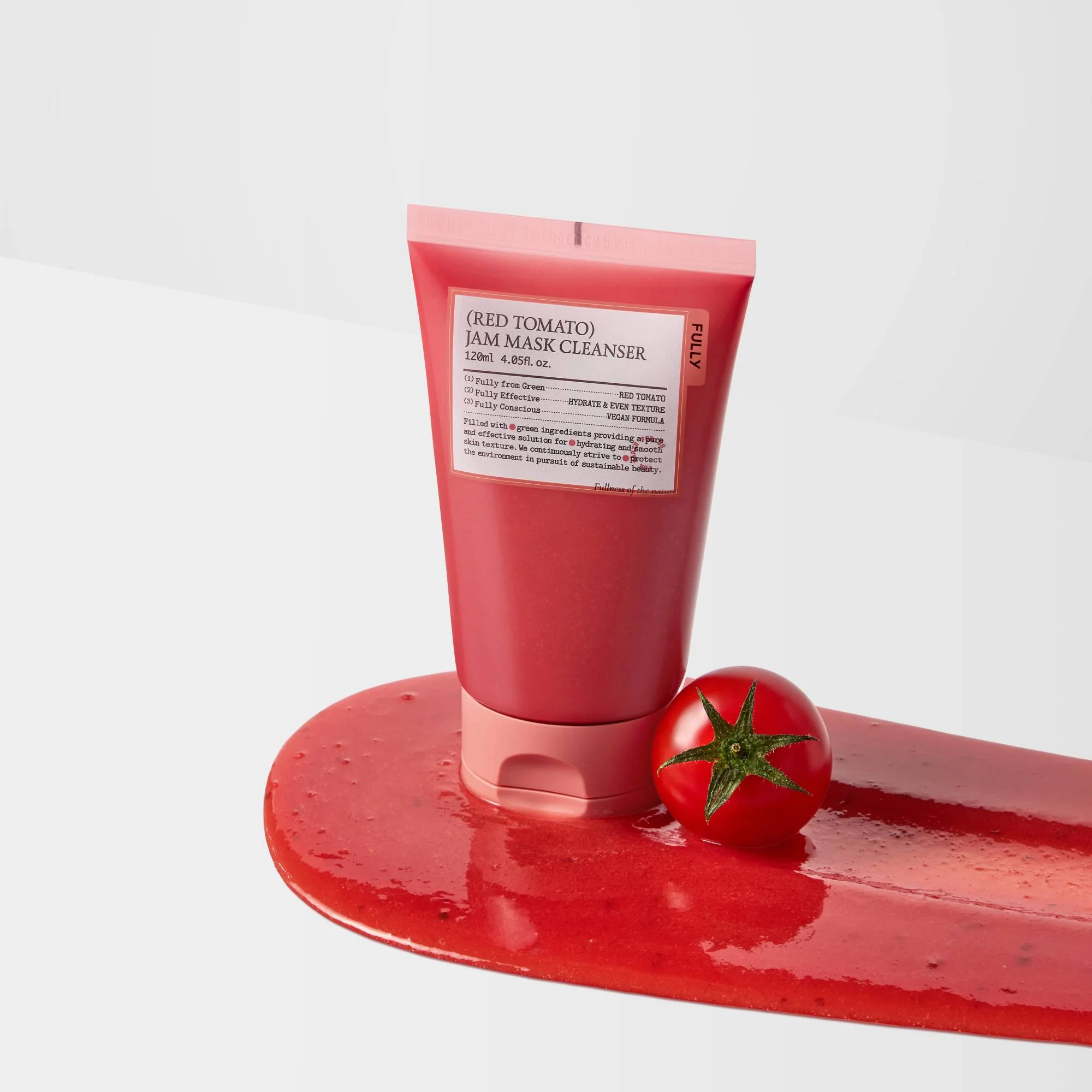 [FULLY] Red Tomato Jam Mask Cleanser 120ml - Image 3