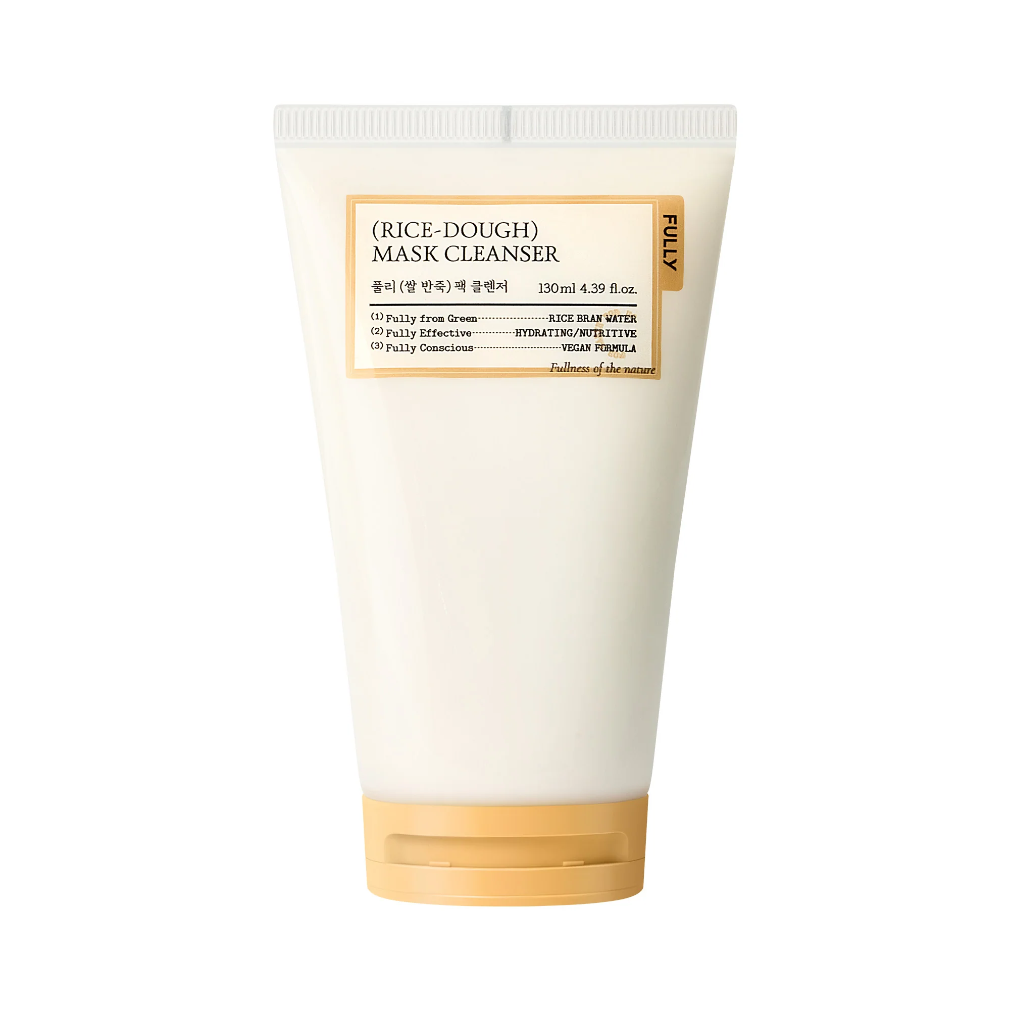 [FULLY] Rice-Dough Mask Cleanser 130ml