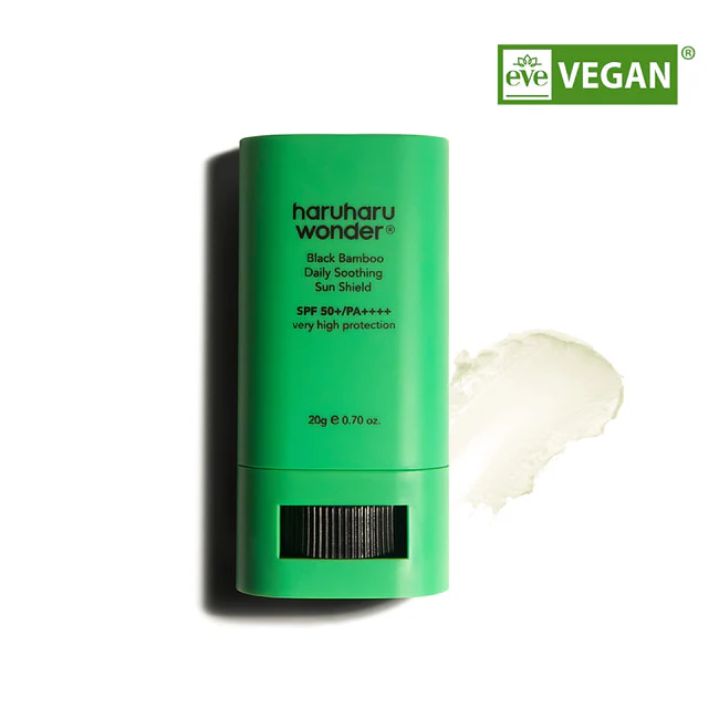 [haruharuwonder] Black Bamboo Daily Soothing Sun Shield  SPF50+ PA++++ 20g - Image 3