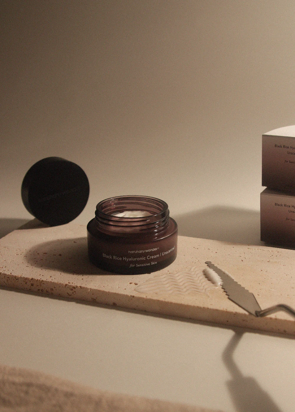 [haruharuwonder] Black Rice 10 Hyaluronic Cream 50ml (Unscented) - Image 4