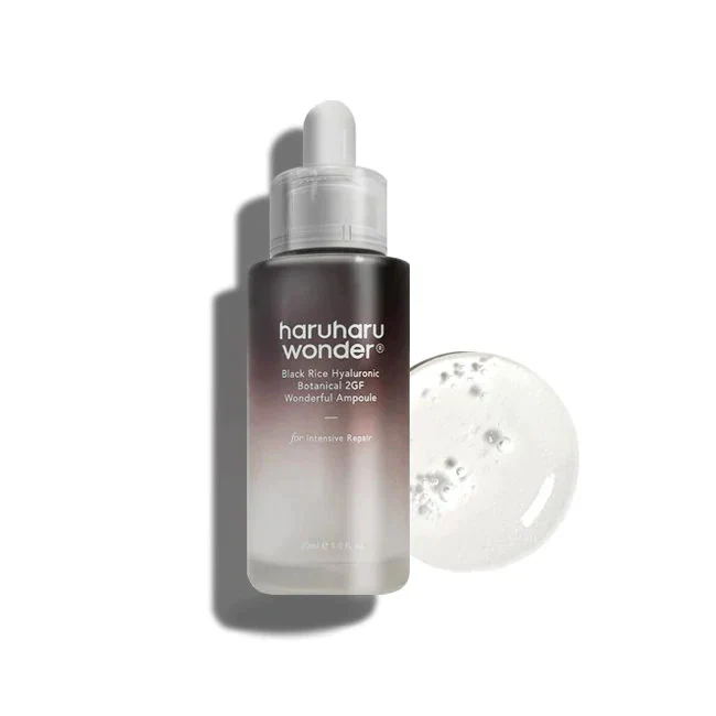 [haruharuwonder] Black Rice Hyaluronic Botanical 2GF Wonderful Ampuole 30ml - Image 11