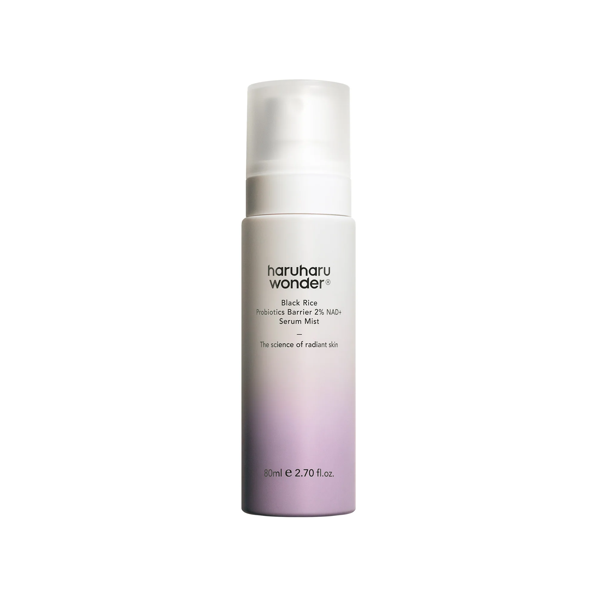 [haruharuwonder] Black Rice Probiotics Barrier 2% NAD + Serum Mist 80ml