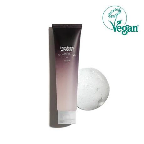 [haruharuwonder] Black Rice Triple AHA Gentle Cleansing Gel Unscented 100ml - Image 7