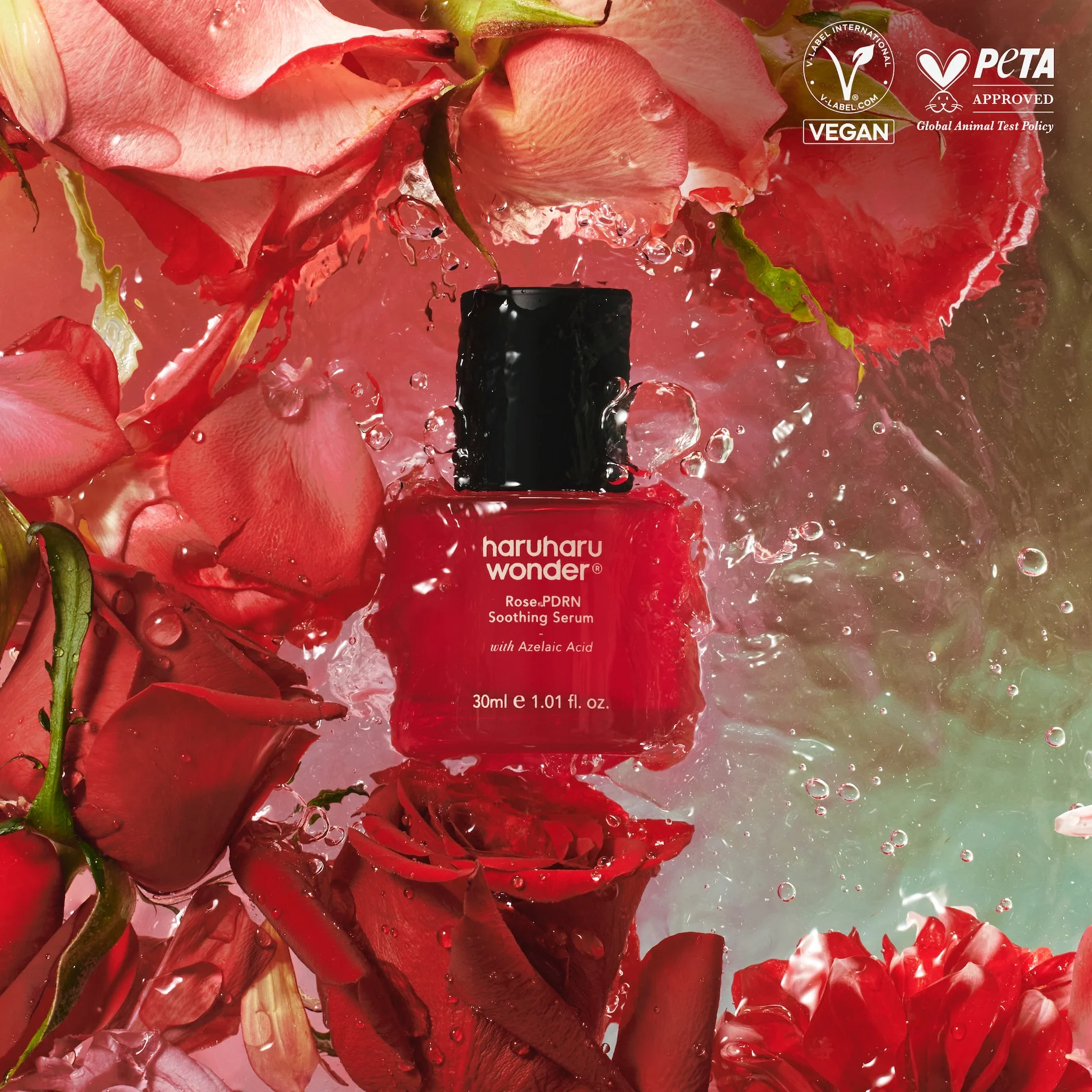 [haruharuwonder] Suero calmante Rose PDRN 30ml - Image 4