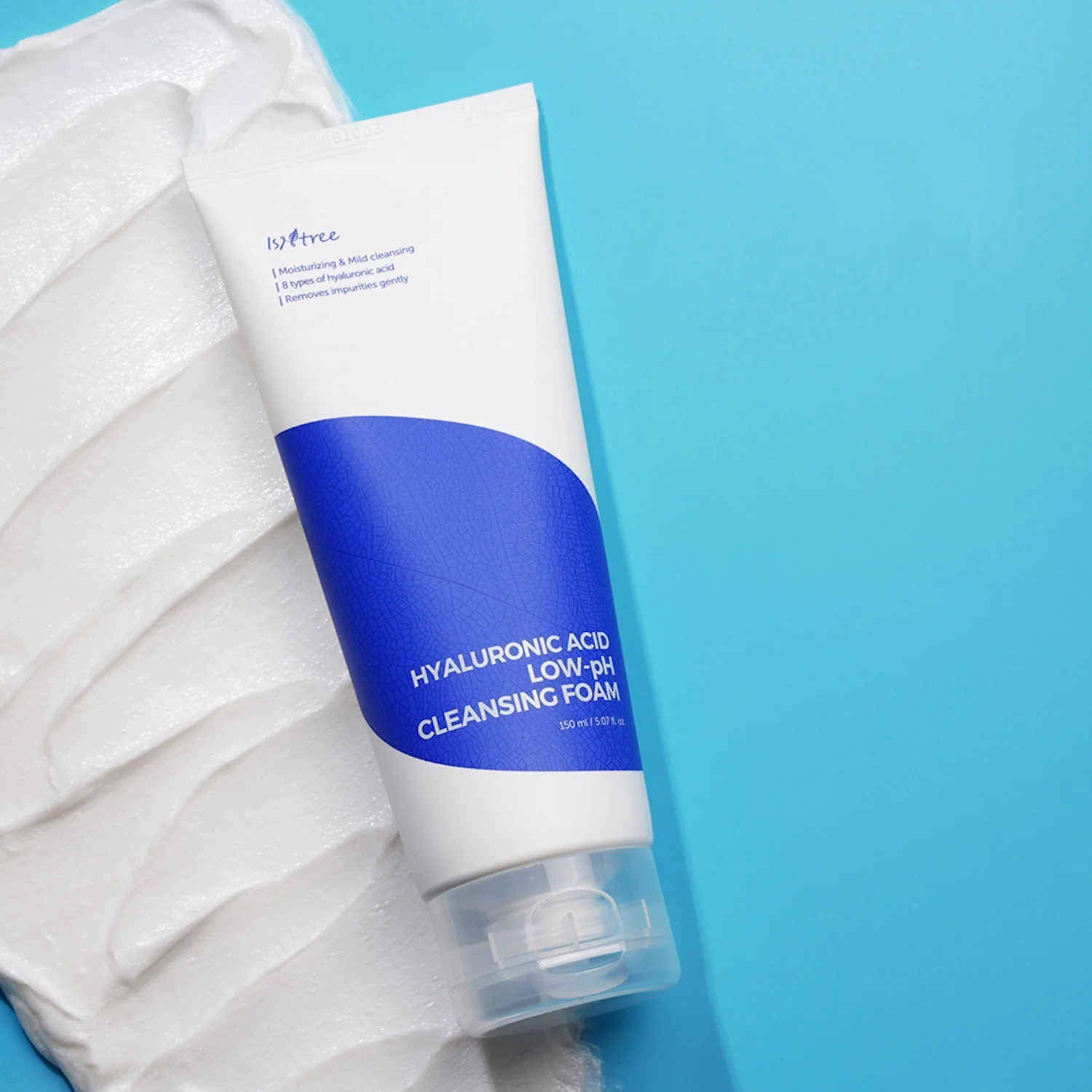 [Isntree] Espuma limpiadora de ácido hialurónico de bajo pH 150 ml - Image 4