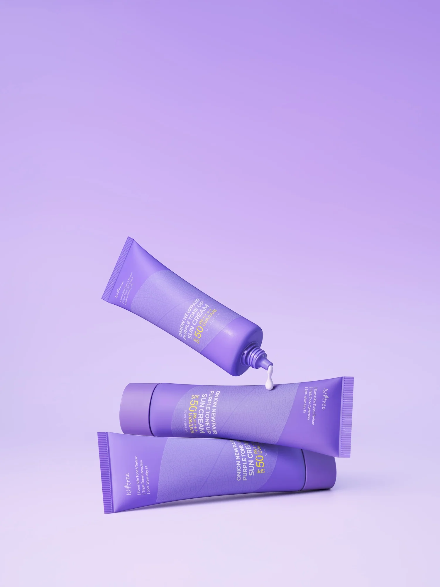 [Isntree] Crema solar tonificante morada Onion Newpair 50 ml - Image 2